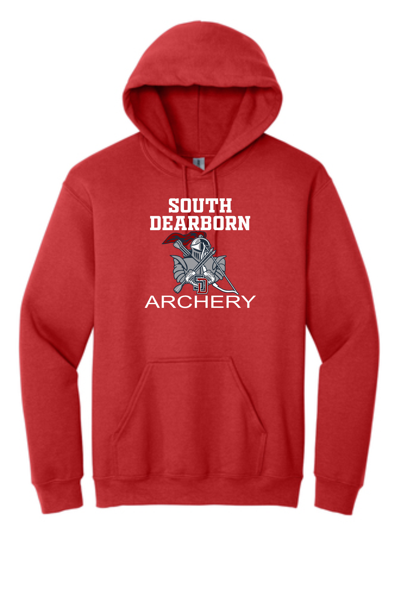 SD Archery Hoodie - Red