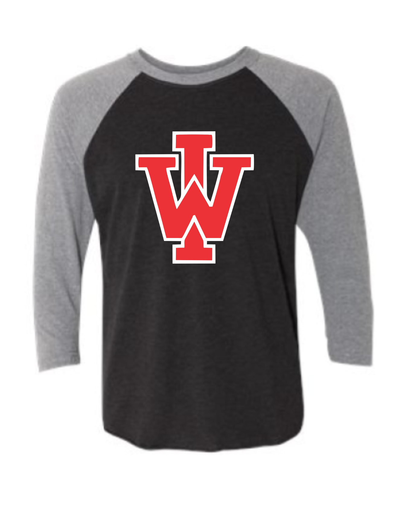 IW Raglan  3/4 Sleeve Baseball Tee