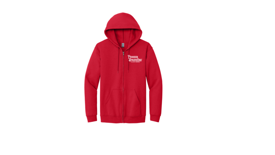 Thumbnail: Pioneer Engineers - Embroidered Full Zip Hoodie