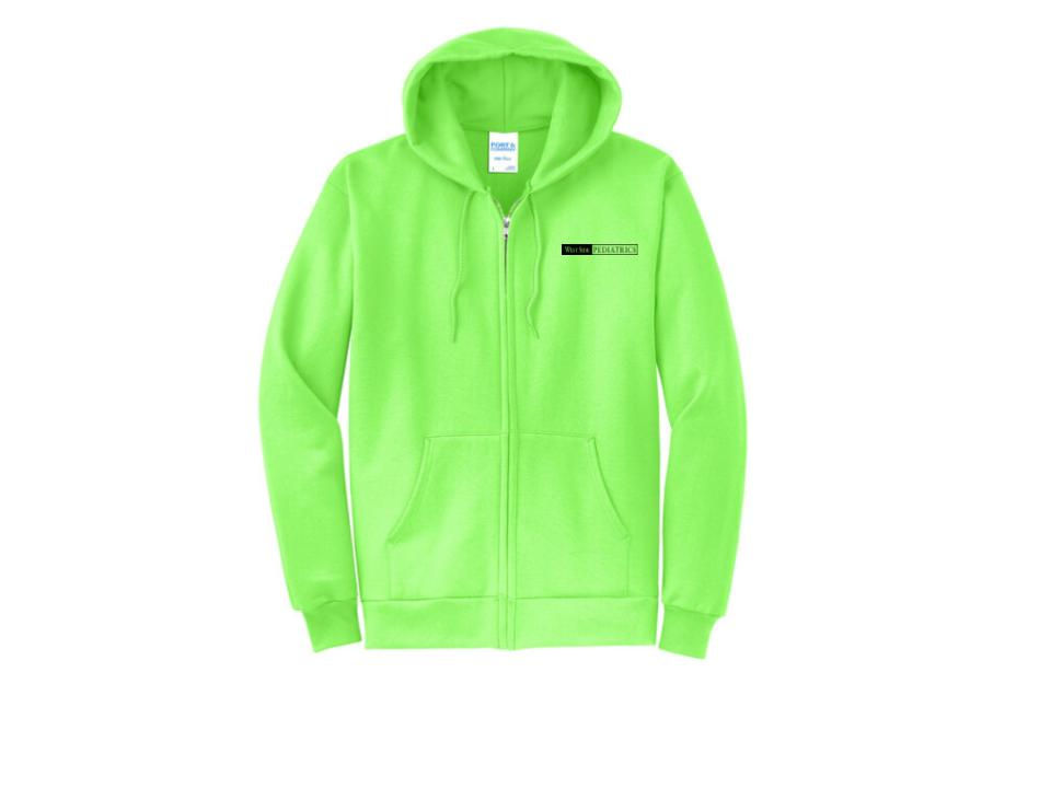 Thumbnail: West Side Embroidered Full Zip Sweatshirt