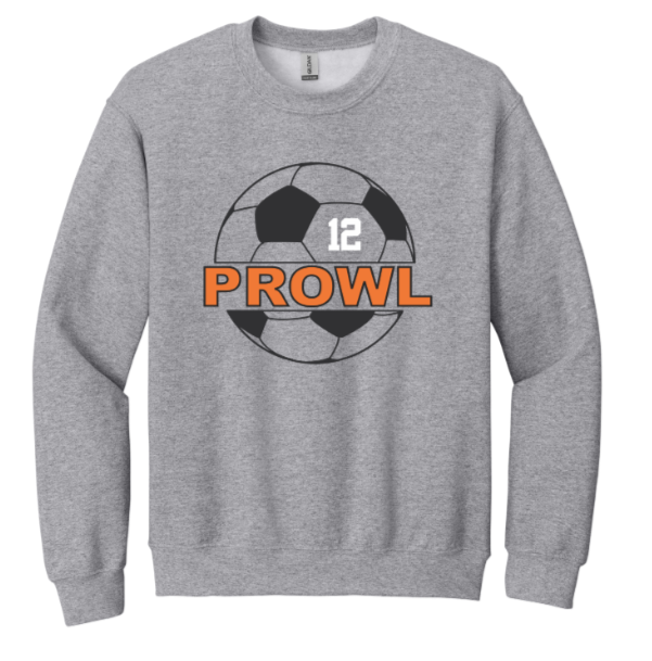 Prowl Personalized Soccer Ball Crewneck