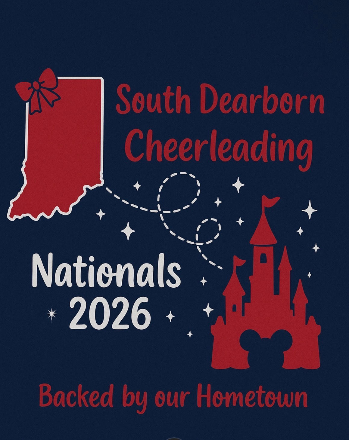 SD Cheer Nationals T-shirt