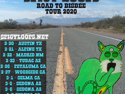 Road to Bisbee Tour - Feb. 21-Mar. 9th