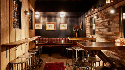 Intimate space in the venue.