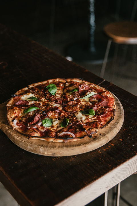 Italian-style pizza.