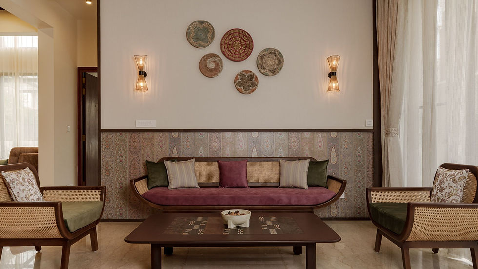 Half-moon sofa set custom made by inner space