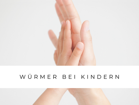 Würmer bei Kindern