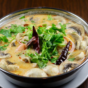 Spicy shrimp soup (Tom Yum Koong)