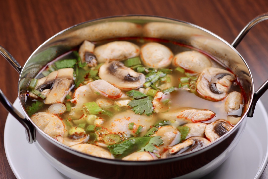 Spicy Shrimp Soup (Tom Yum Koong)