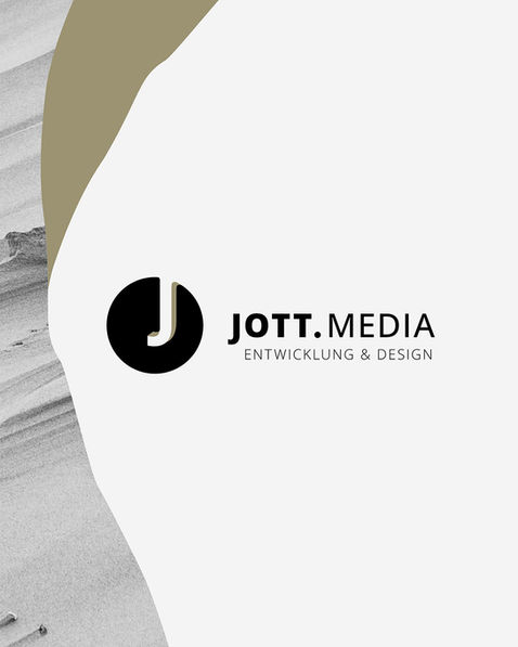 Logo JOTT.MEDIA ENTWICKLUNG & DESIGN auf hellem Hintergrund