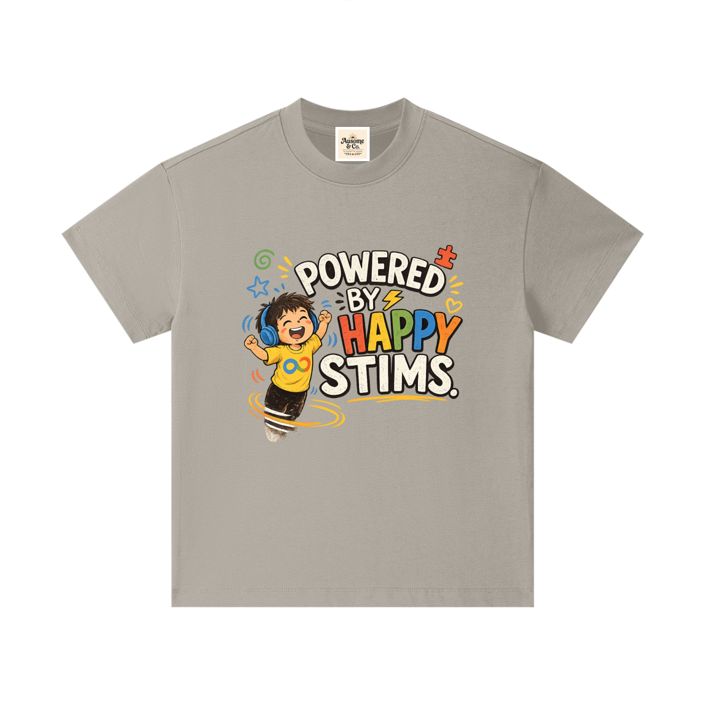 Ausome Kid- Powered by Happy Stims Shirt | Autism Joy