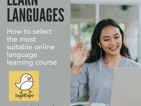 How to select the most suitable online language course