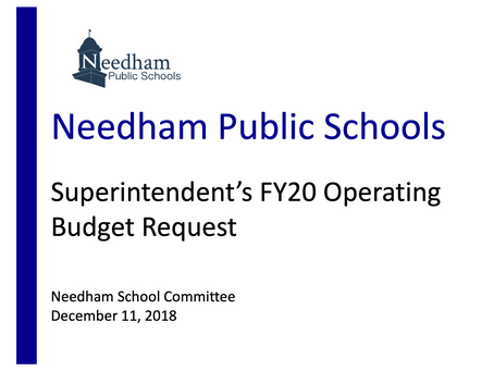SC Meeting: December 11, 2018