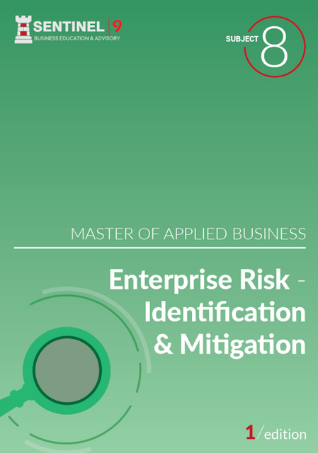 Enterprise Risk - Identification & Mitigation Textbook Cover