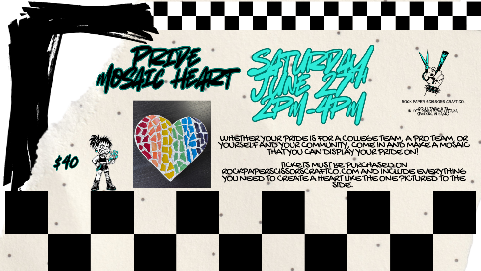 Pride Mosaic Heart Class