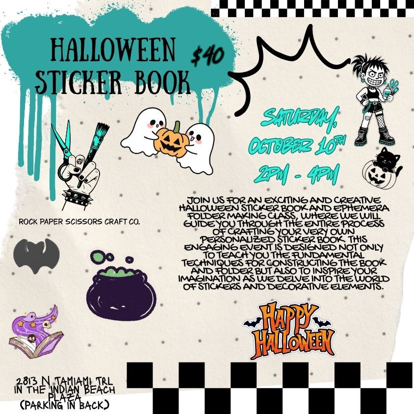 Halloween Sticker Book