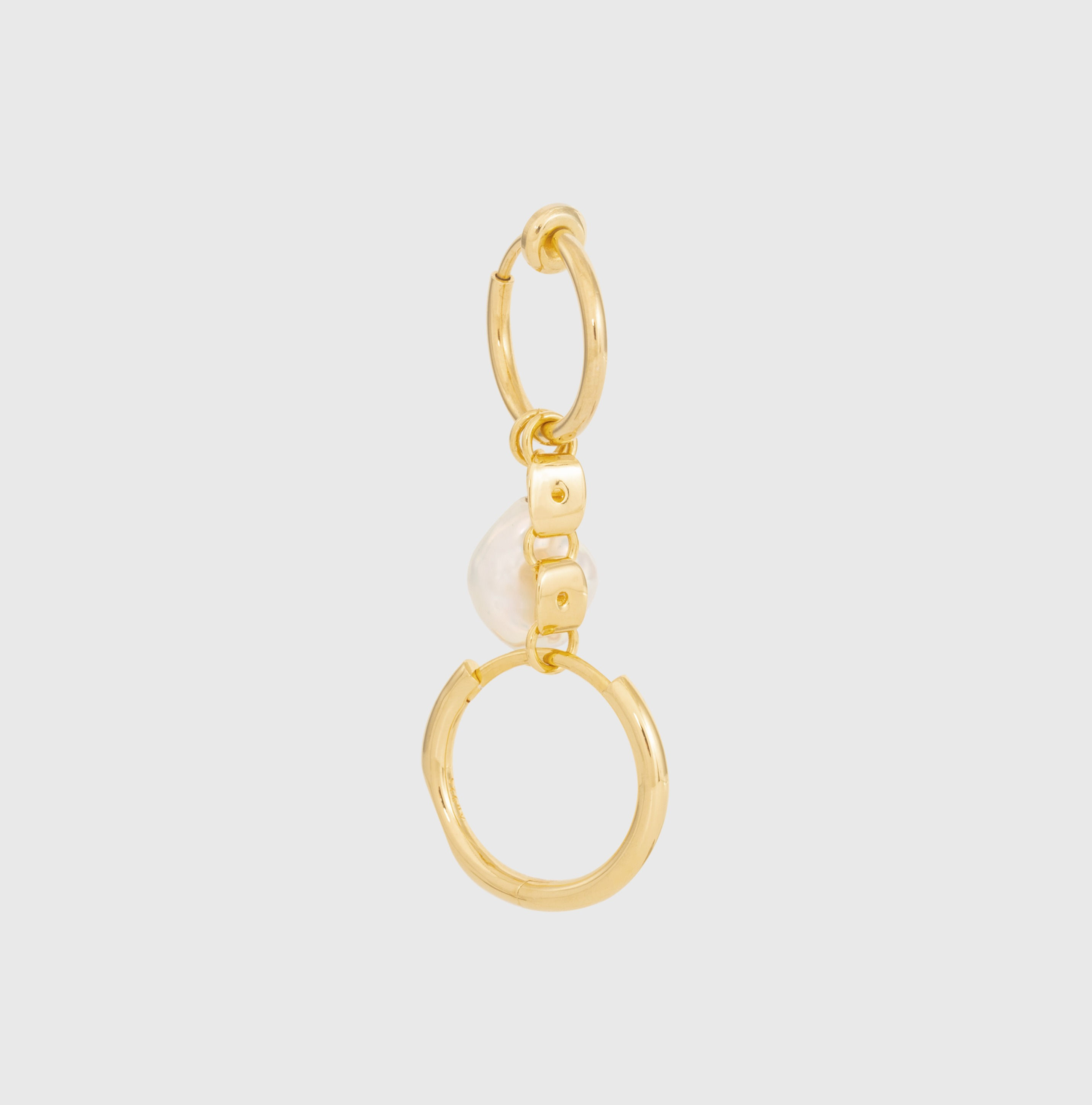 Panged Earring + Clip (Gold)
