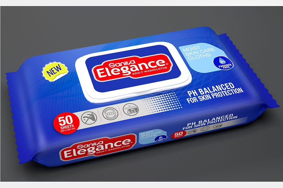 Sanita Elegance Wet Wipes