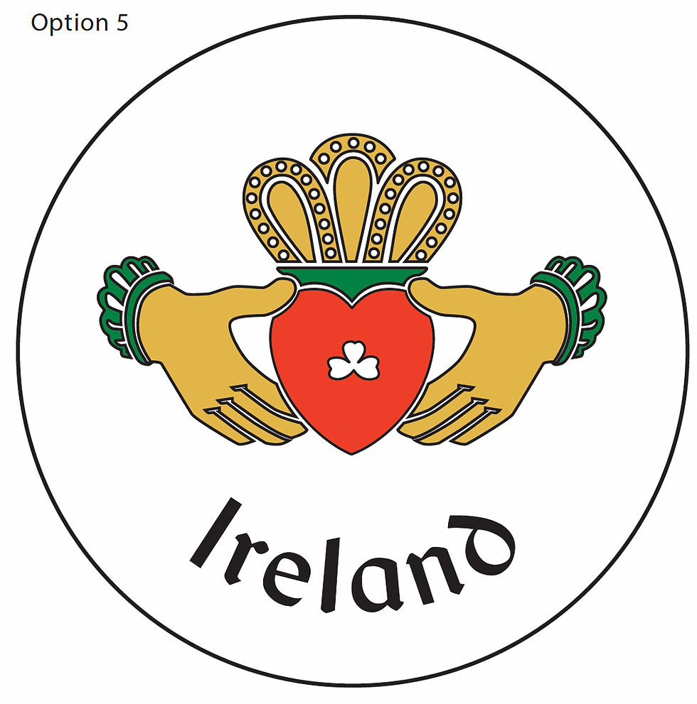 Thumbnail: Irish Music Gifts  8" Souvenir Bodhran