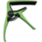 Acoustic Steel String Guitar Capo green Spring Loaded Irish Music Gifts