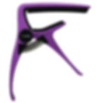 Acoustic Steel String Guitar Capo Spring Loaded Purple Irish Music Gifts