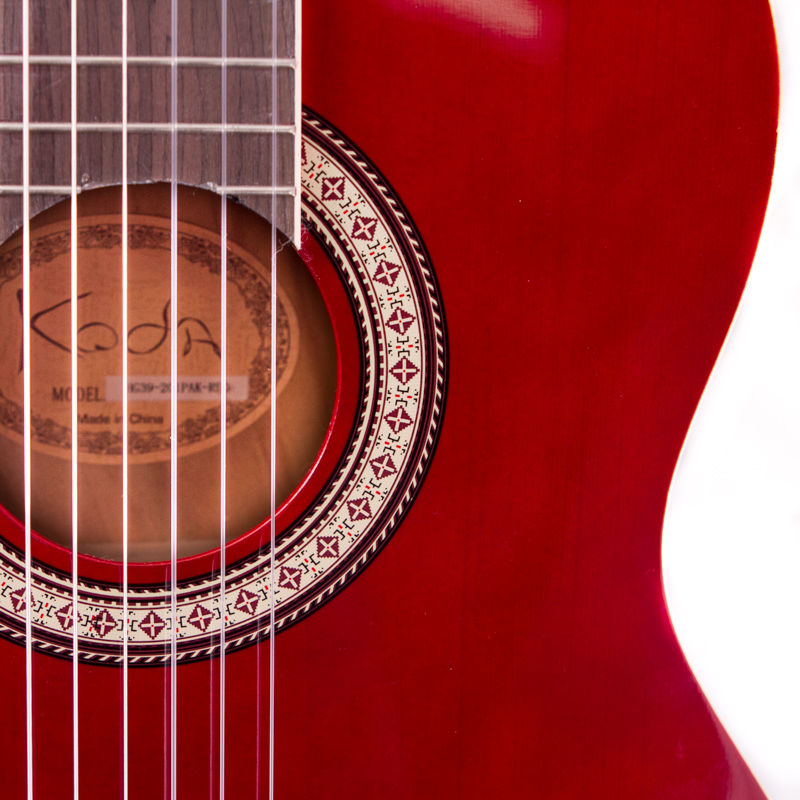 Thumbnail: IRISH MUSIC GIFTS 1/2 SIZE STUDENT CLASSICAL GUITAR NYLON STRINGS FOR SHCOOL MUSICAL  INSTRUMENTS