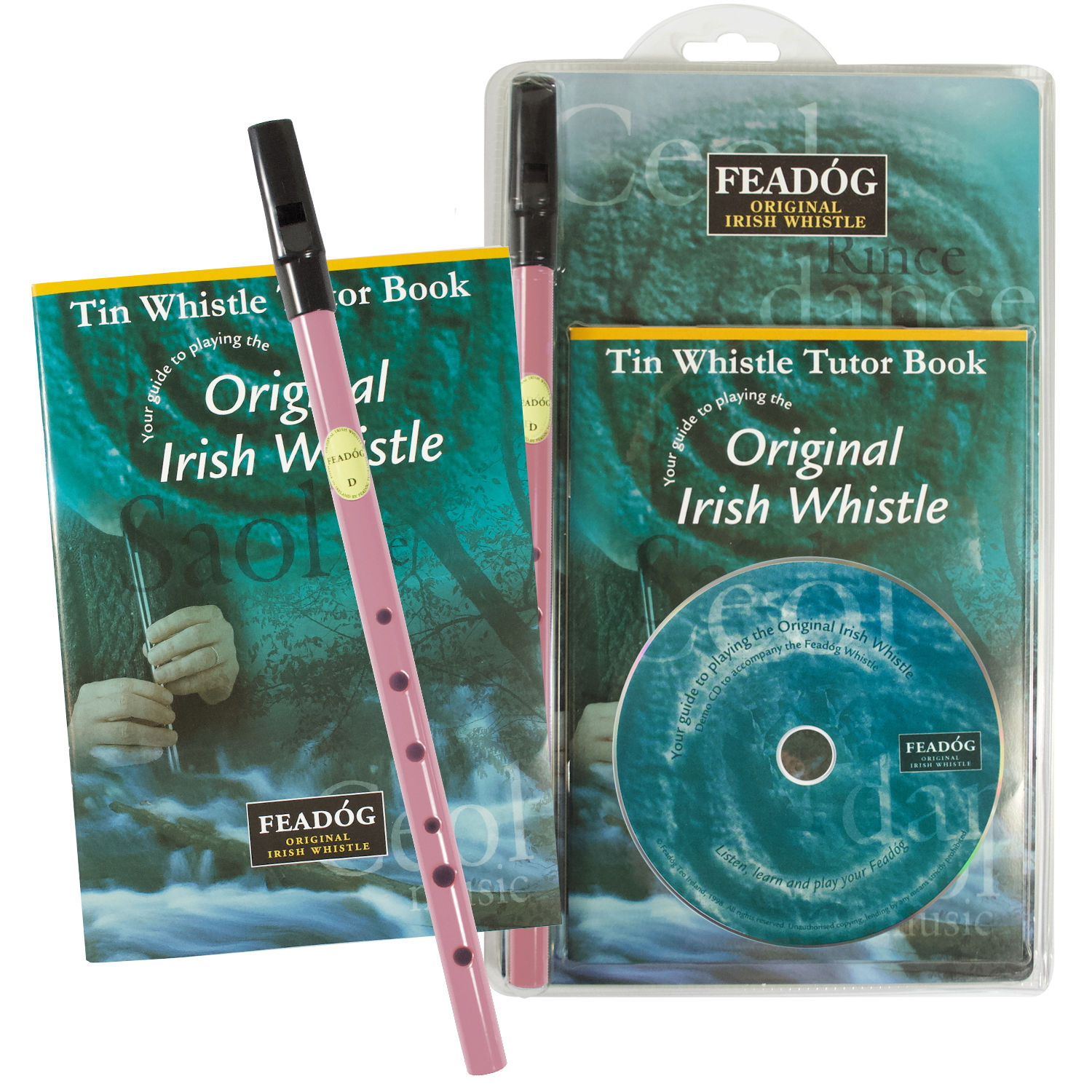 Feadóg-Irish-Tin-Whistle-Flute-Ireland-Music-Tutor-Gift Irish Made penny whistle Irish Music Gifts Lear to play tin whistle