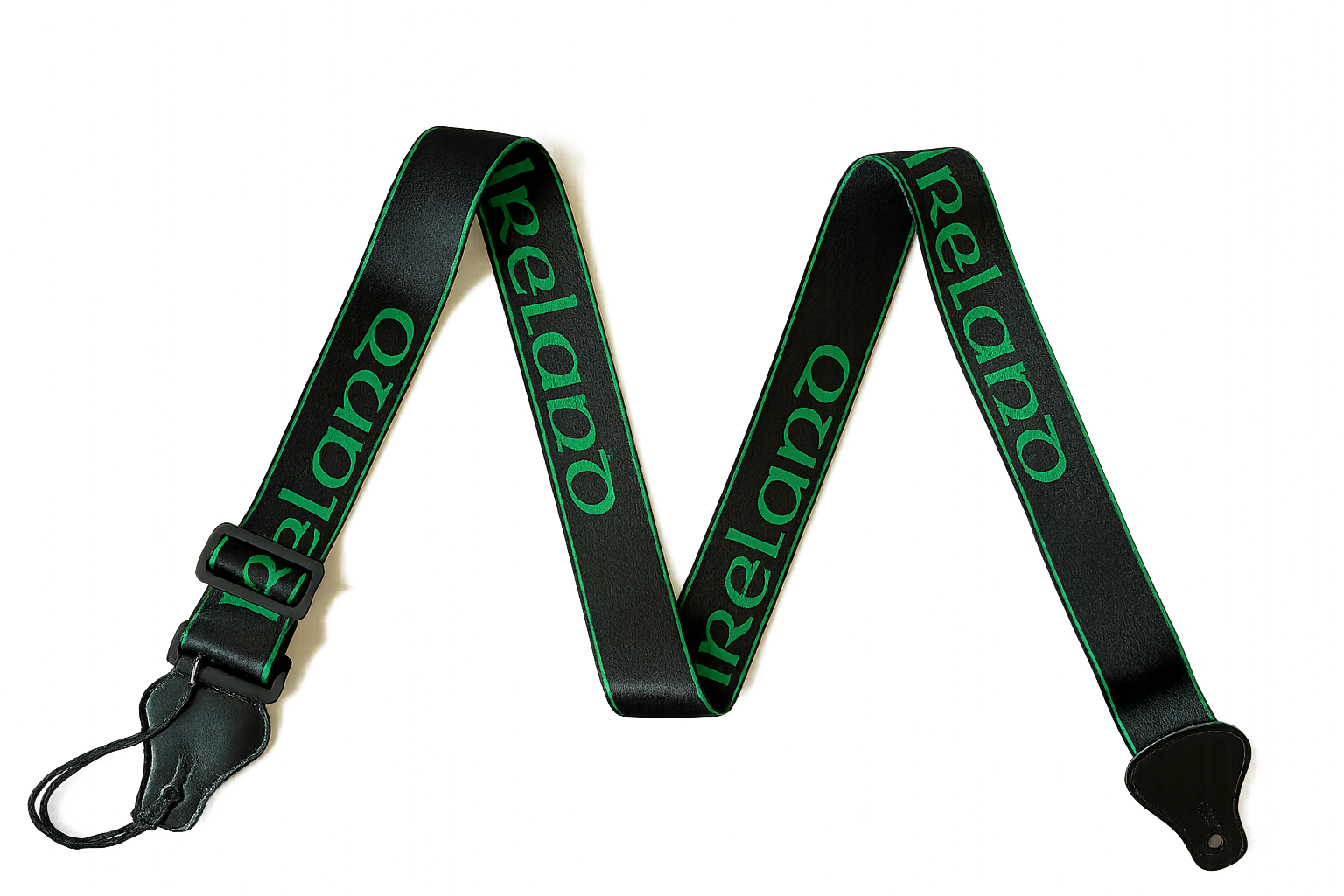 irish music gifts celtic Ireland green guitar strap