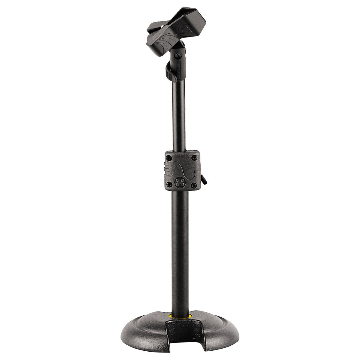 Hercules MS100B Low Profile Short Tabletop Microphone stand