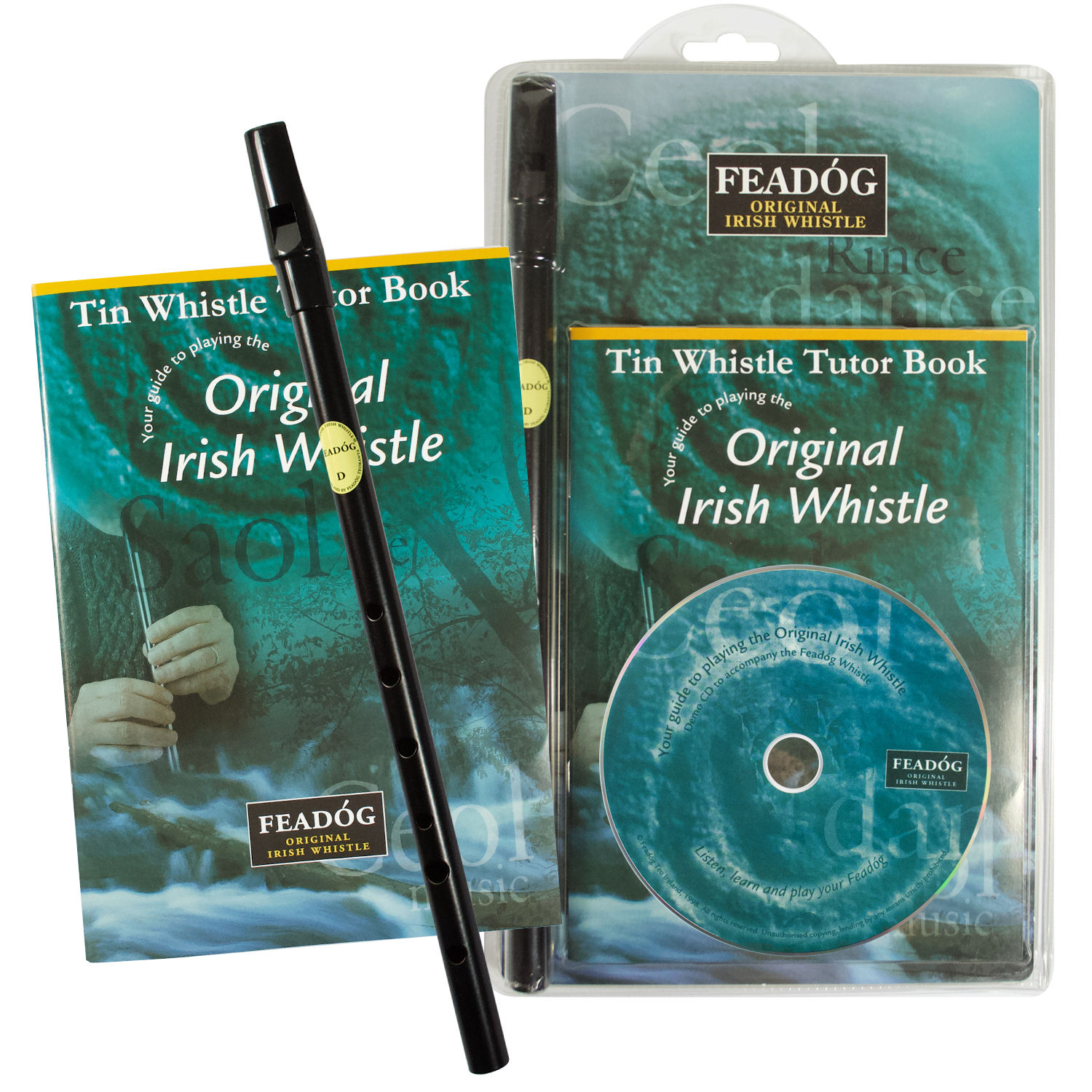 Feadóg-Irish-Tin-Whistle-Flute-Ireland-Music-Tutor-Gift Irish Made penny whistle Irish Music Gifts Lear to play tin whistle