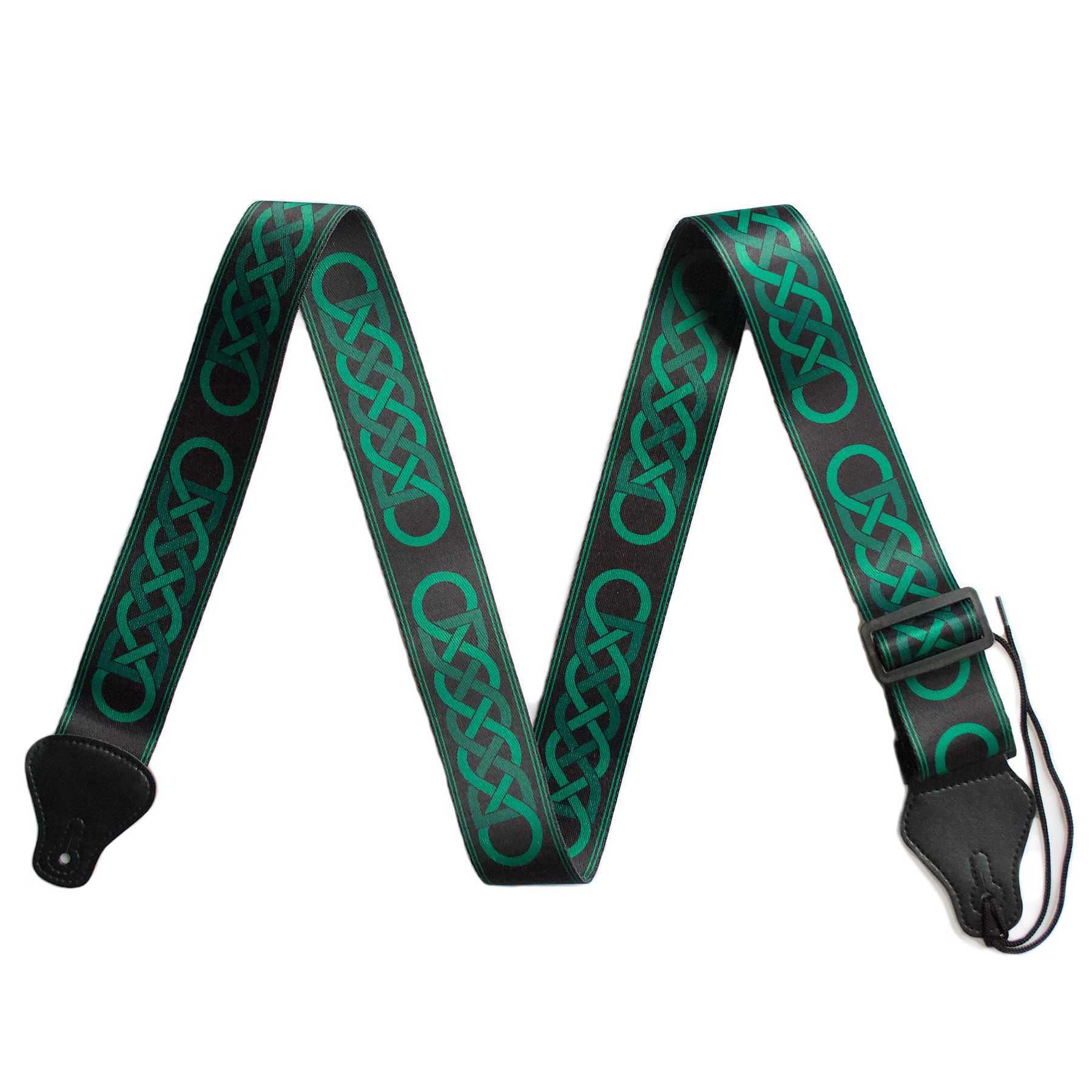 Ireland-Celtic-knot-Guitar-Strap-Green-Guitarist-Musician-Gift Irish Music Gifts