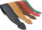 Irish Music Gifts Leathergraft Softy leather guitar strap 5 colours