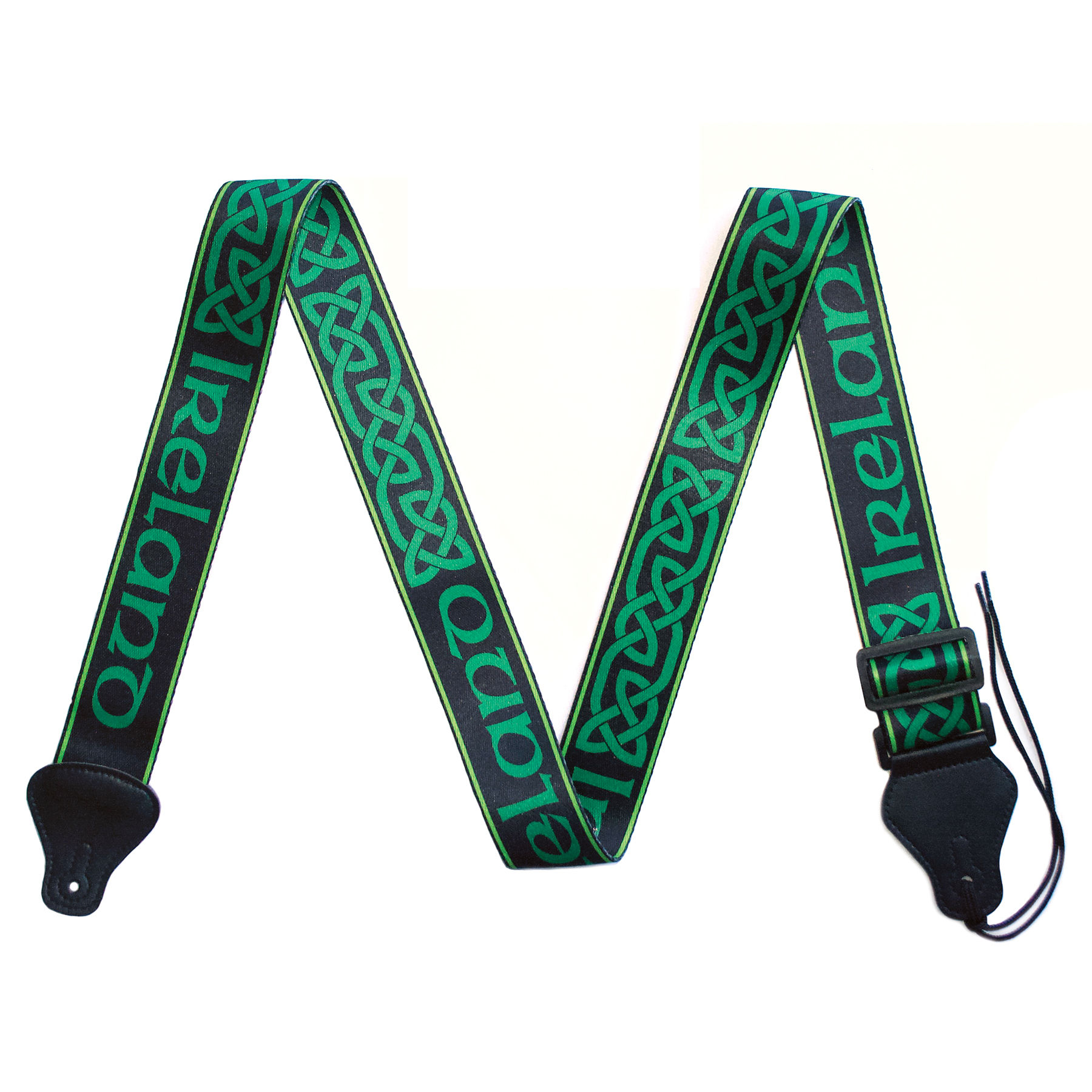 Irish-Celtic-Guitar-Strap-Gift-Ireland-Guitar-Strap-Green-Guitarist-Musician-Gift Irish music Gifts