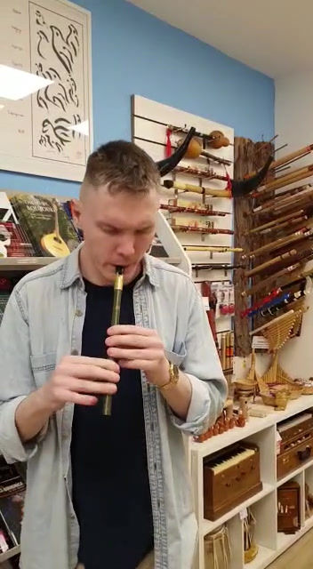 Ali Levack from Project Smok Playing Siog  Bb ProfessionalTin Whistle