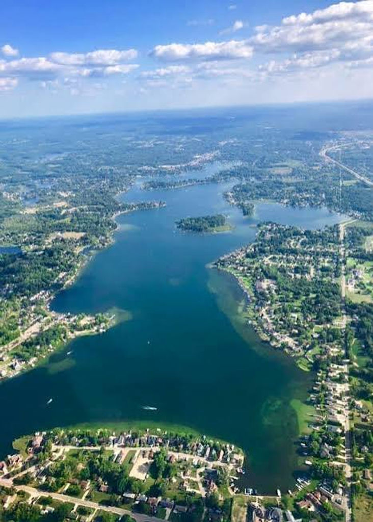 Scenic lake photo
