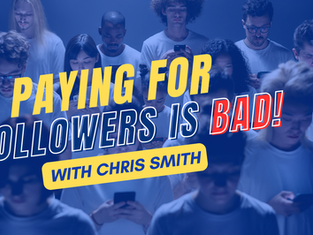 Paying For Followers Is Bad!