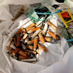 Pollution, plage, littoral, mégots, Sète, opération autour de ma serviette.