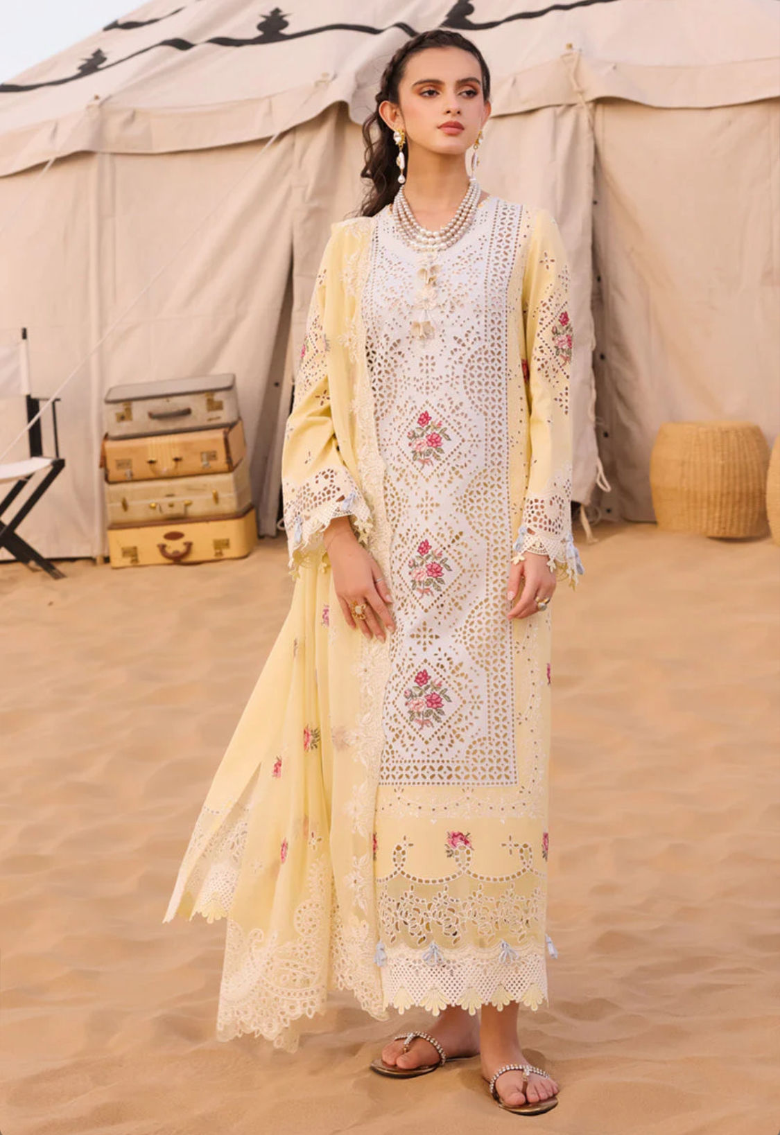 Qalamkar - Embroidered