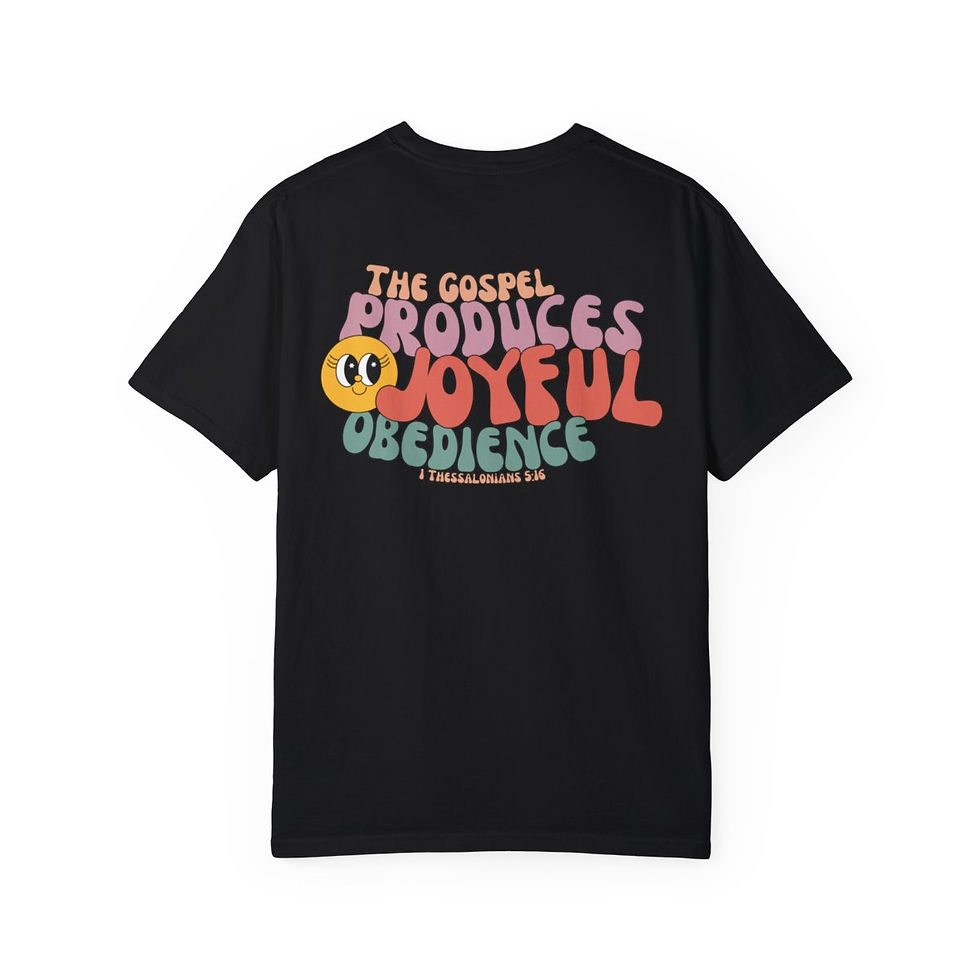 Thumbnail: Joyful Obedience - 1 Thess. 5:16 - IYKYK Series 19-Unisex Comfort Colors T-shirt
