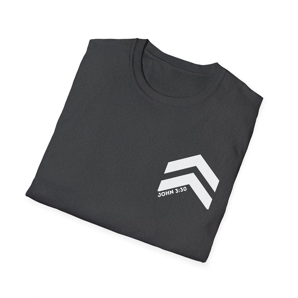 Thumbnail: He Must Become Greater - John 3:30 - IYKYK Series #1 - Unisex Softstyle T-Shirt