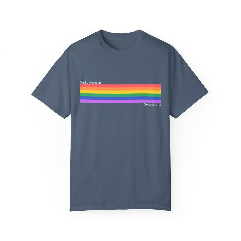 Thumbnail: God's Promise - Genesis 9:13 - IYKYK Series 20 - Unisex Comfort Colors T-shirt