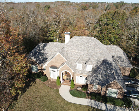 house from above