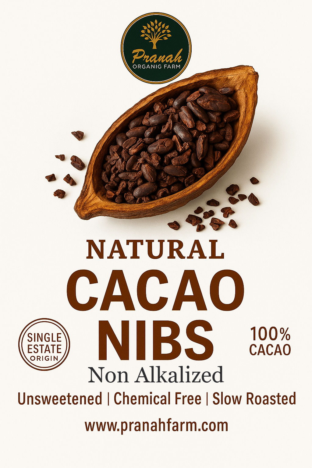 Cacao Nibs (150gm)