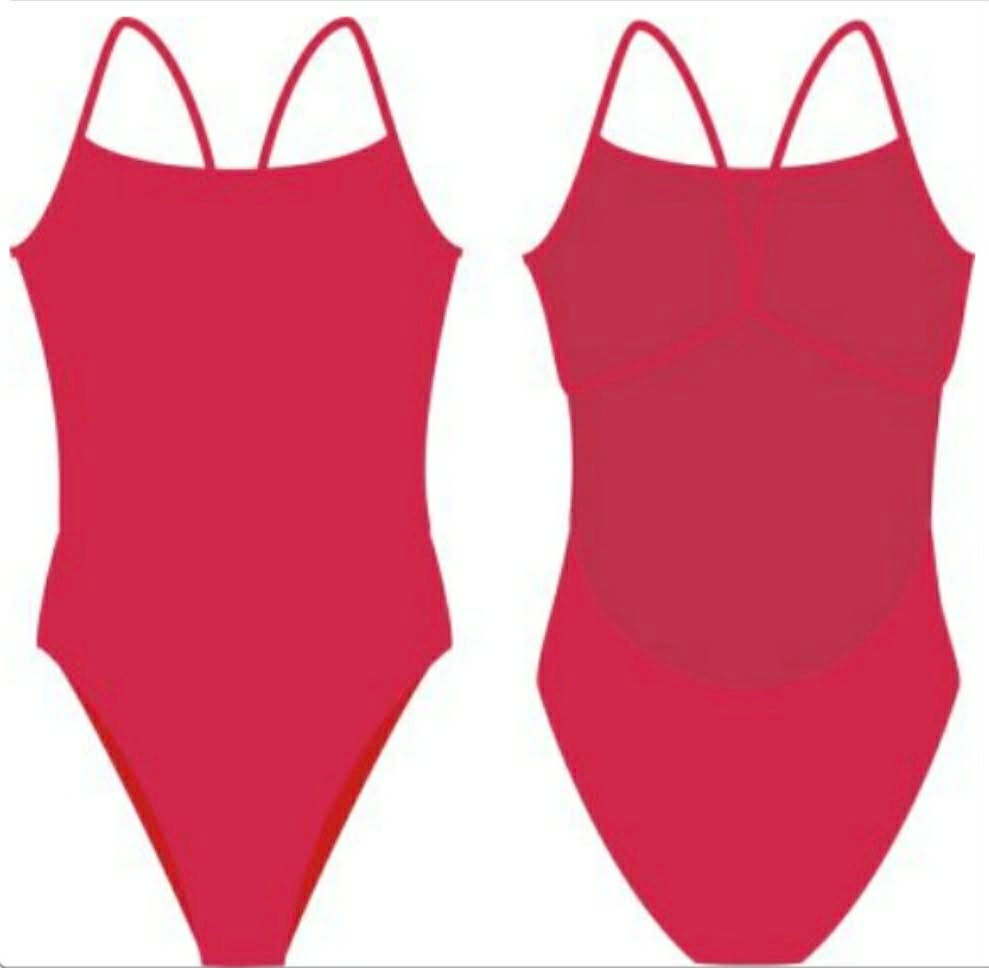 MEDLEY DELFINA HIGH LEG DIVERBACK SWIMSUIT SF341