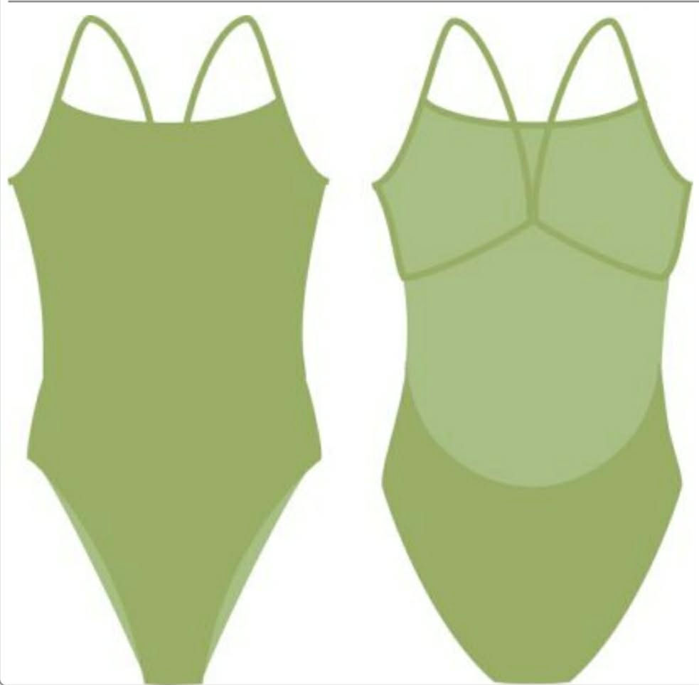 ECOLOGY DELFINA HIGH LEG DIVERBACK SWIMSUIT SF341