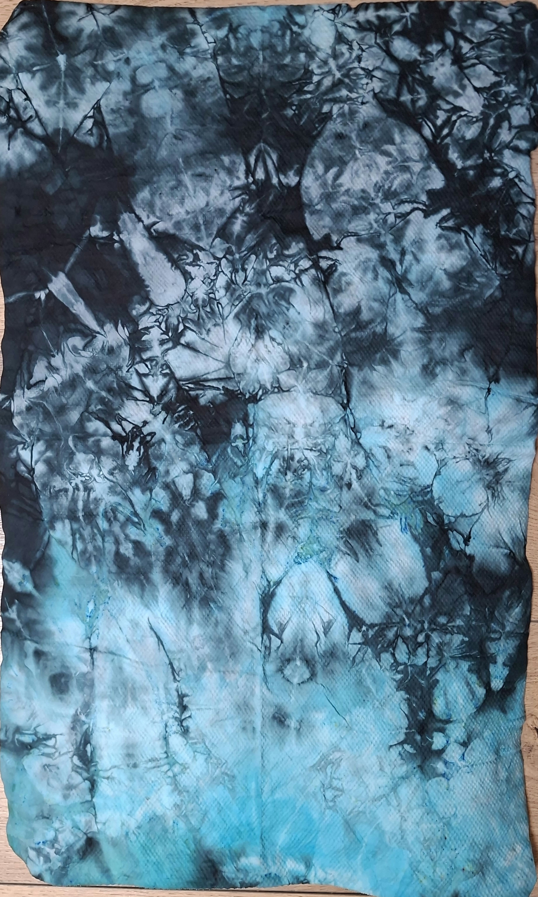 Large Diving Tie-Dyed Shammy 8