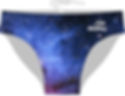 Starry Night 1 Delfina men’s swim briefs – artistic chlorine-resistant swimwear