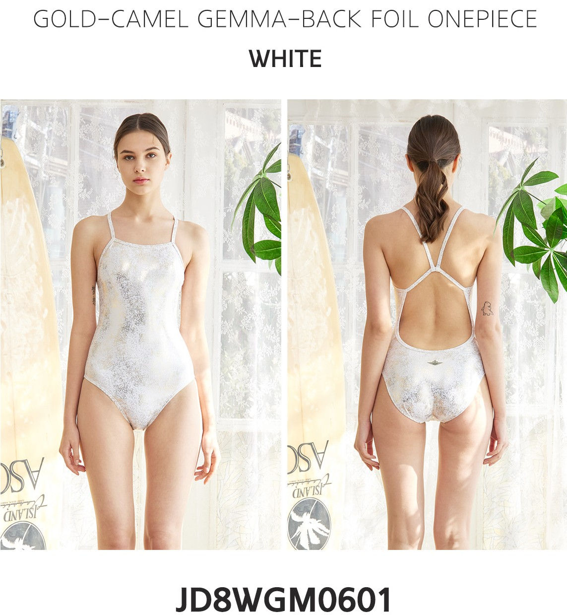 JKUSS SWIMSUIT GOLD  CHAMELEON GEMMA JD8WGM0601
