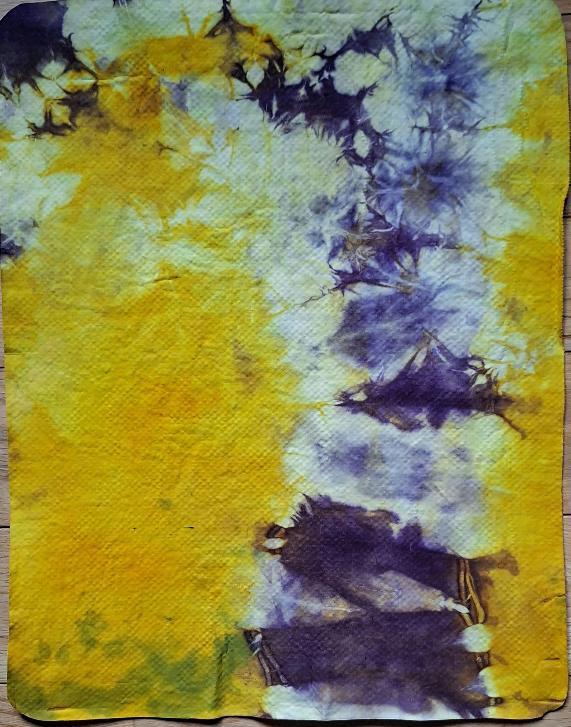 Small Tie-Dyed Shammy for Diving 4