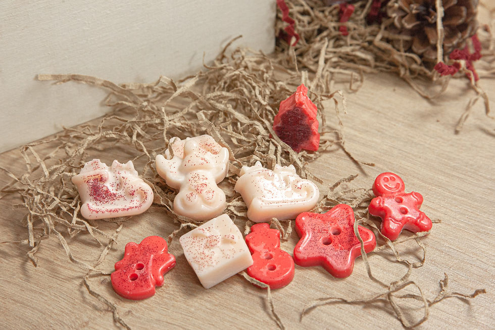 Μικρογραφία: Αρωματικά κουφέτα χώρου 20 τμχ με καυστήρα - Christmas edition!